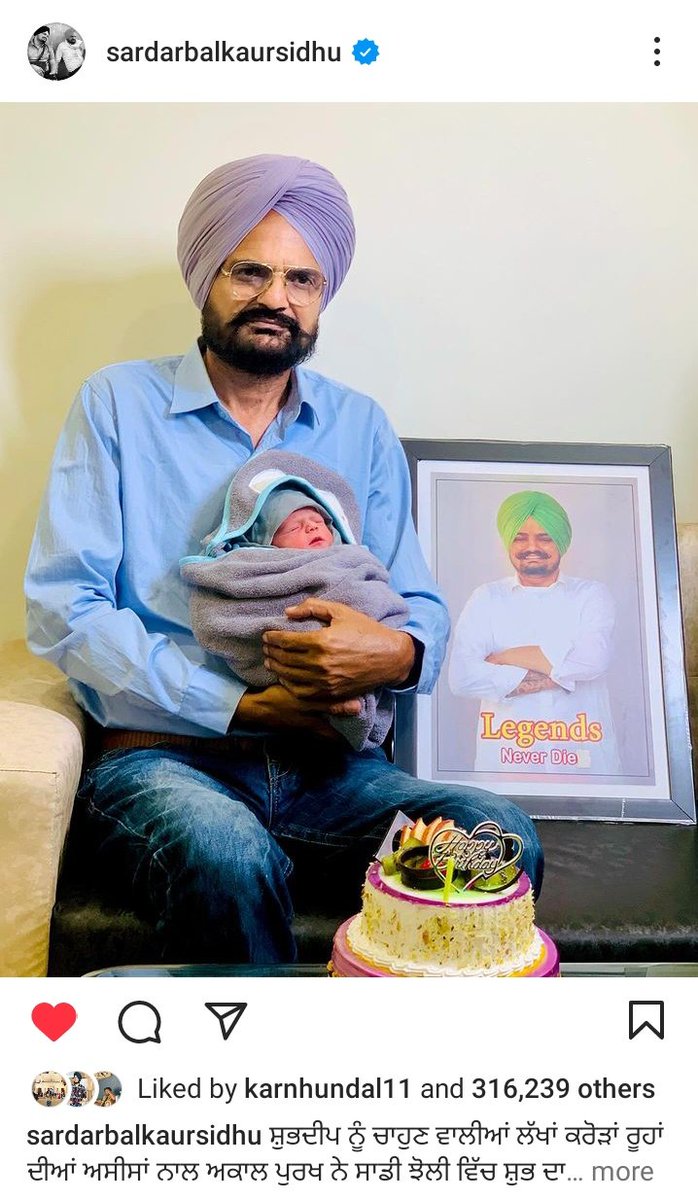 noorjatt06's tweet photo. #SidhuMooseWala
@iBalkaurSidhu 
Congratulations !!
We Sidhu Fans are so happy for this kid we wish for your long term health.
Wmk❤️💕 https://t.co/fRJOO1Ahvm