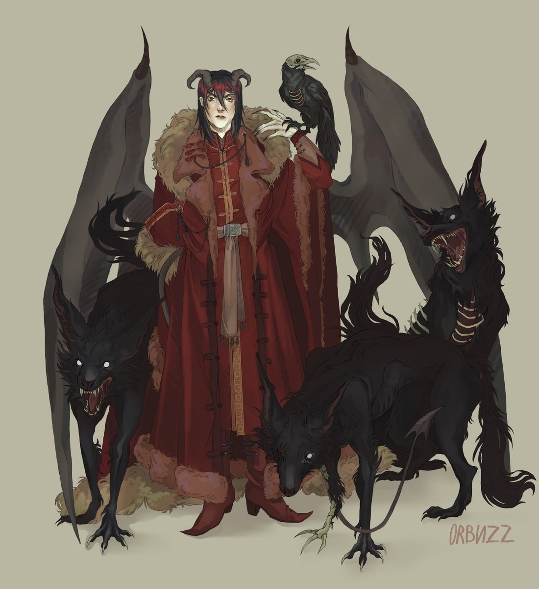 Orbuzzov's tweet photo. my Demon Fyodor AU.
#bsd #bsdart #fyodordostoevsky https://t.co/7NQyLJdfmu