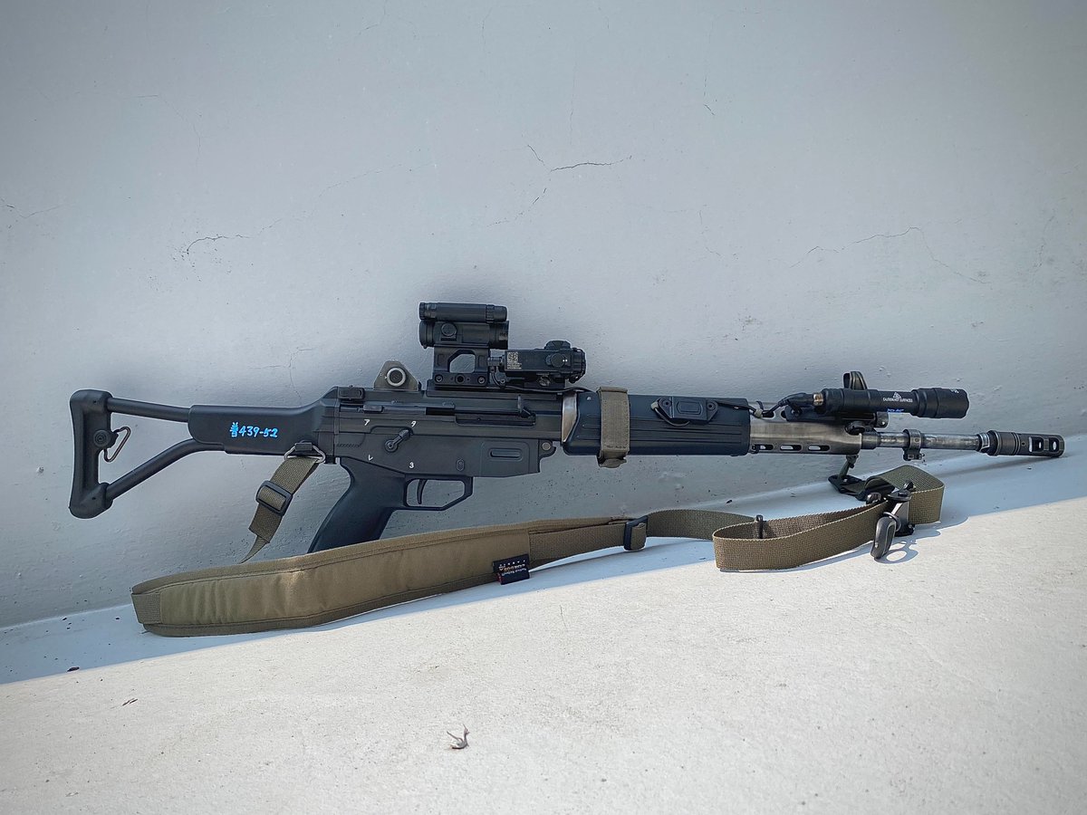 d3av12's tweet photo. TOKYO MARUI 89式5.56mm小銃 折曲銃床式
LAYLAX 6.03 410mm Inner Barrel
復刻Aimpoint Comp M5
復刻DBAL-A2 IR照準器
SOTAC SF M600Bタイプ スカウトライト
Magpul M-LOK Cantilever Rail/Light Mount, Polymer
#MARUI #89式 #GBB #TYPE89 #airsoft https://t.co/vxQzQqjkYQ