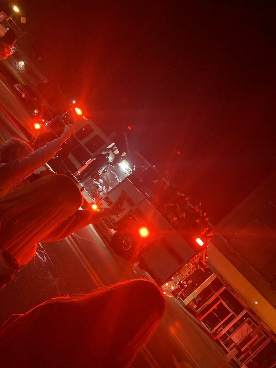 Fire trucks loud in tha city tn baby! STATE BOUND