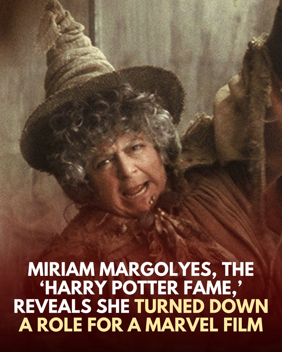 The reason, as she said, was “I don’t like America and I didn’t want to be in Georgia for four months.” 👀

#MiriamMargolyes #HarryPotter #MarvelStudios #MCU #danielradcliffe #emmawatson #fyp #foryoupage