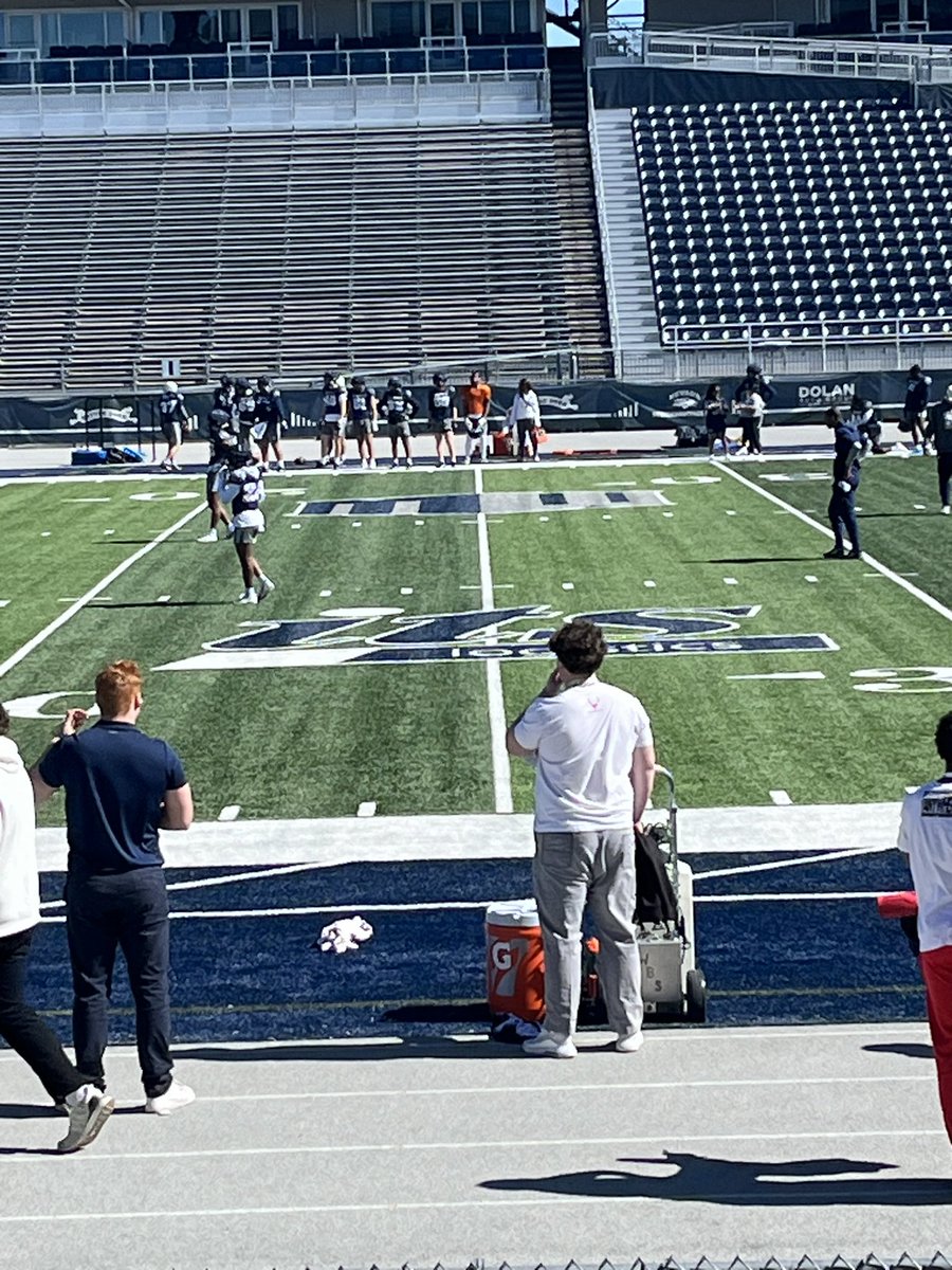 A huge thank you @NevadaFootball for a great junior day. Enjoyed practice, the tour and great words from every coach. It’s time to believe the #Launch 🚀 Program looked great during practice. #BattleBorn 🐺🤘🐺🤘