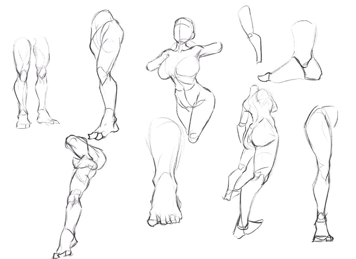 ssshockzz's tweet photo. Today’s study - Legs, feet, foreshortening, and booba #sketch https://t.co/aXF4BP0S32