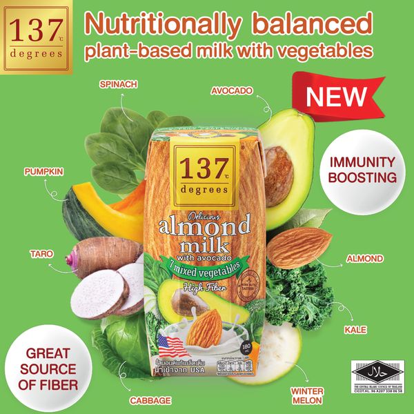 MiniMeInsights's tweet image. Simple Food debuts 137 Degrees Macadamia Milk and Almond Milk with Avocado in Malaysia minimeinsights.com/2024/03/17/sim… via @MiniMeInsights #simplefoods #137degrees