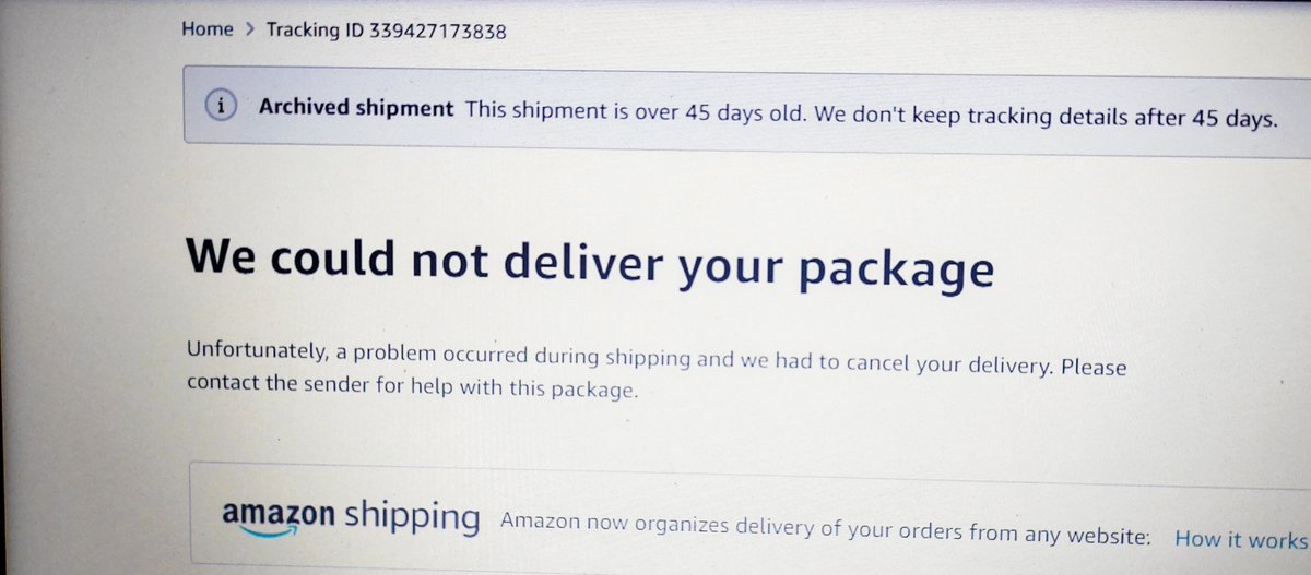 Shahidtlone's tweet photo. @ShiprocketIndia @amazon  
Would you be still declining the reimbursement? 
Failure to delay for more than 45 days you've caused us a lost of ₹2lac. Demanding atleast the shipment value now of ₹13200 by Tomorrow otherwise there's no option other than to sue you. 
AWB in pic! https://t.co/ZvQFpHBCff