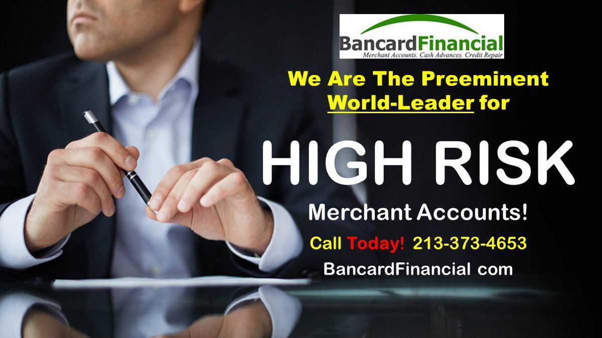 We’re the preeminent solution for ALL of your #HighRiskMerchantAccount needs! 
.
#Payments #CFO #CEO #Boss #BossBabe #MerchantAccount #PaymentsIndustry #CreditCardProcessing