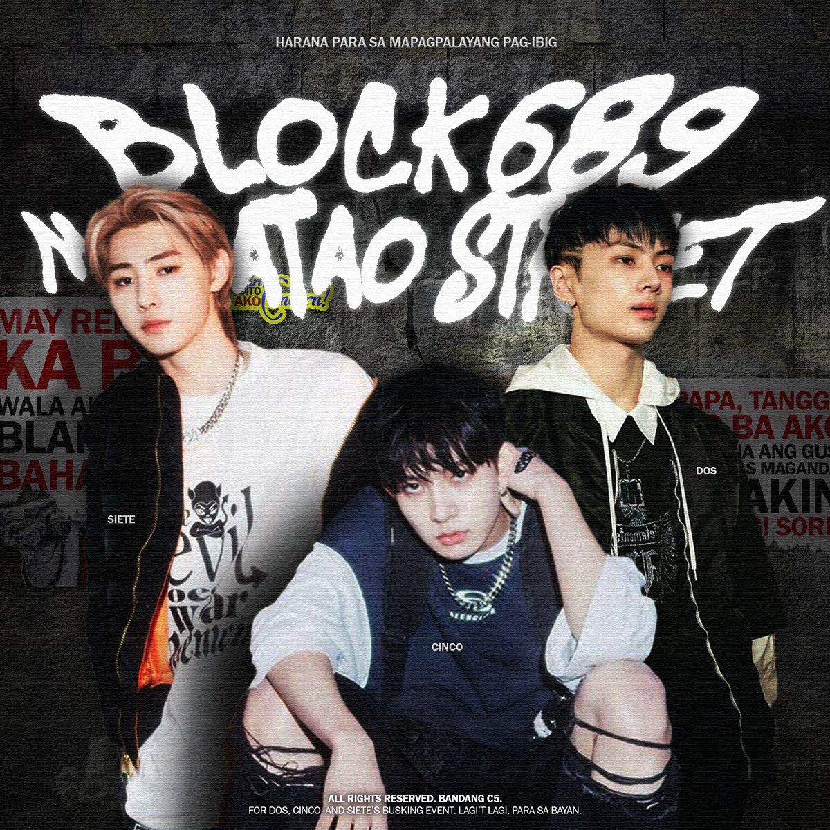 ͏ ͏ ͏

 ⠀          𝐌𝐀𝐇𝐀𝐋 𝐊𝐈𝐓𝐀 𝐒𝐎 𝐈 𝐖𝐈𝐋𝐋 𝐅𝐈𝐆𝐇𝐓 
                  𝐅𝐎𝐑 𝐘𝐎𝐔𝐑 𝐑𝐈𝐆𝐇𝐓𝐒, 𝐁𝐀𝐁𝐄!

               Sama ka? Diyan lang, promise!
⠀ ⠀     Takits, 𝗕𝗟𝗢𝗖𝗞 𝟲𝟴𝟵, 𝗠𝗔𝗞𝗔𝗧𝗔𝗢 𝗦𝗧!
⠀
⠀ ⠀              #BLOCK689 #02x05x07
͏

͏