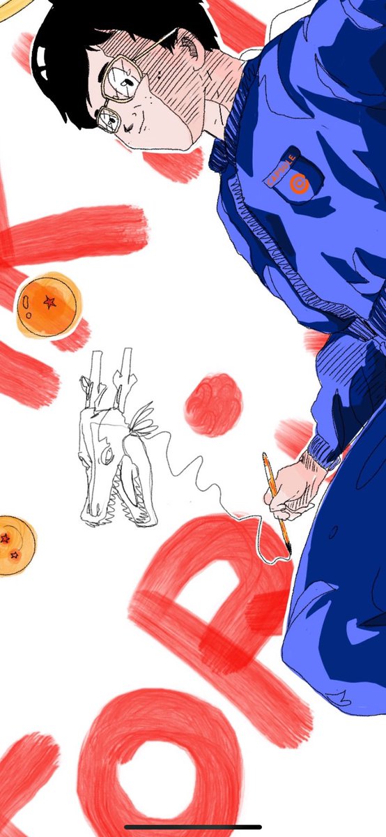 Andryx9991's tweet photo. By the way I made a drawing in name of  Akira Toriyama! #dbz #dragonball #AkiraToryama #anime #manga #dbz #dbgt #dbsuper https://t.co/7cWAAbiyai
