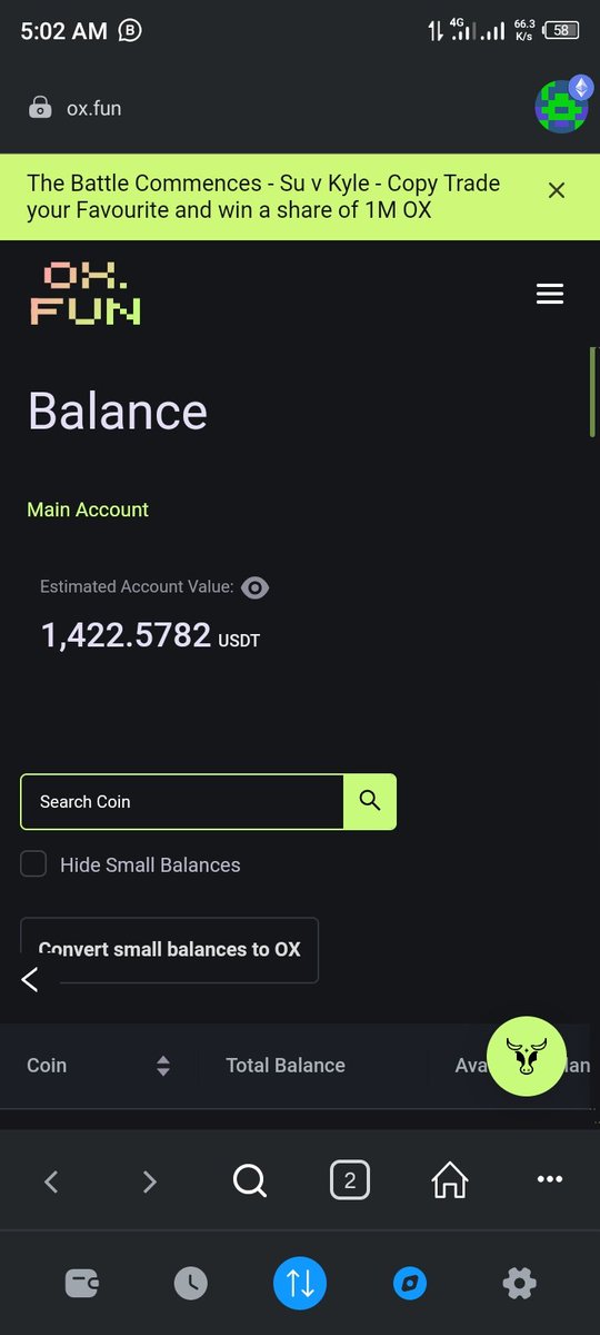 30bgHitman's tweet photo. 5am today and I have to keep posting my $OX balance as part of being an $OX believer and also hodl 
@kr583448 @peterpanfund @zhusu @KyleLDavies @OX_DAO https://t.co/yGMifIT3TX