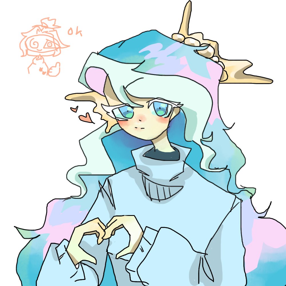 BangLe40700's tweet photo. I just drew it again👍 #seafairycookie #seafairycookiefanart #cookierunkingdoom https://t.co/jZWZkyKcaT