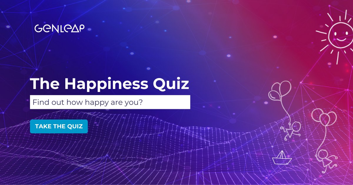 GenLeapOrg's tweet photo. Discover your happiness quotient with our exclusive Happiness Quiz!  It takes less than 2 mins 🌞   https://t.co/dqhSfZquMe

#internationaldayofhappiness #HappinessDay #HappinessWithin #FindYourHappy #ChooseHappiness #SpreadJoy https://t.co/OnIU2YWmvH