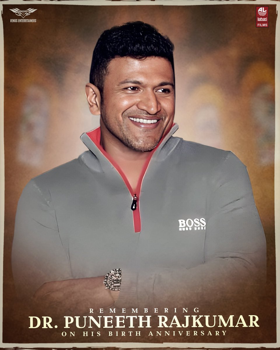 A smile that warmed hearts. A voice that resonated with millions. A spirit that continues to inspire. Remembering the Powerstar, #DrPuneethRajkumar, on his birthday. #AppuLivesOn #HBDPuneethRajkumar #HBDAPPU