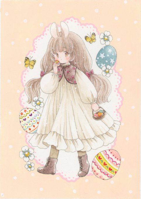 「rabbit girl standing」 illustration images(Latest)