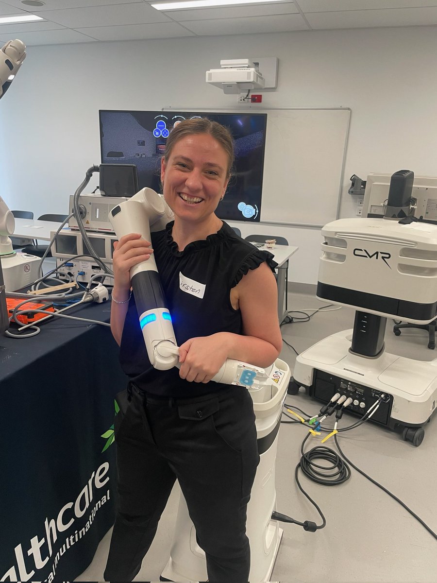 Kirsten Larkins (@kirstenlarkins) on Twitter photo Wrapping up three days teaching and researching (and cuddling) with the robots and team <a href="/IMRASurgical/">IMRA Surgical - also on Bluesky</a> at the <a href="/InghamInstitute/">Ingham Institute for Applied Medical Research</a>. Was a very special experience to be a part of and I have high hopes for the future of robotic surgery in NSW! Wrapping up three days teaching and researching (and cuddling) with the robots and team <a href="/IMRASurgical/">IMRA Surgical - also on Bluesky</a> at the <a href="/InghamInstitute/">Ingham Institute for Applied Medical Research</a>. Was a very special experience to be a part of and I have high hopes for the future of robotic surgery in NSW!