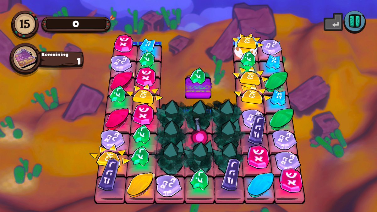 Another #screenshotsaturday - this time on the cusp of #GDC! 

Our story-driven puzzle game is full of interesting characters and challenging puzzles! #thinkygame

Wish list the game on Steam: store.steampowered.com/app/1609990/Ru…