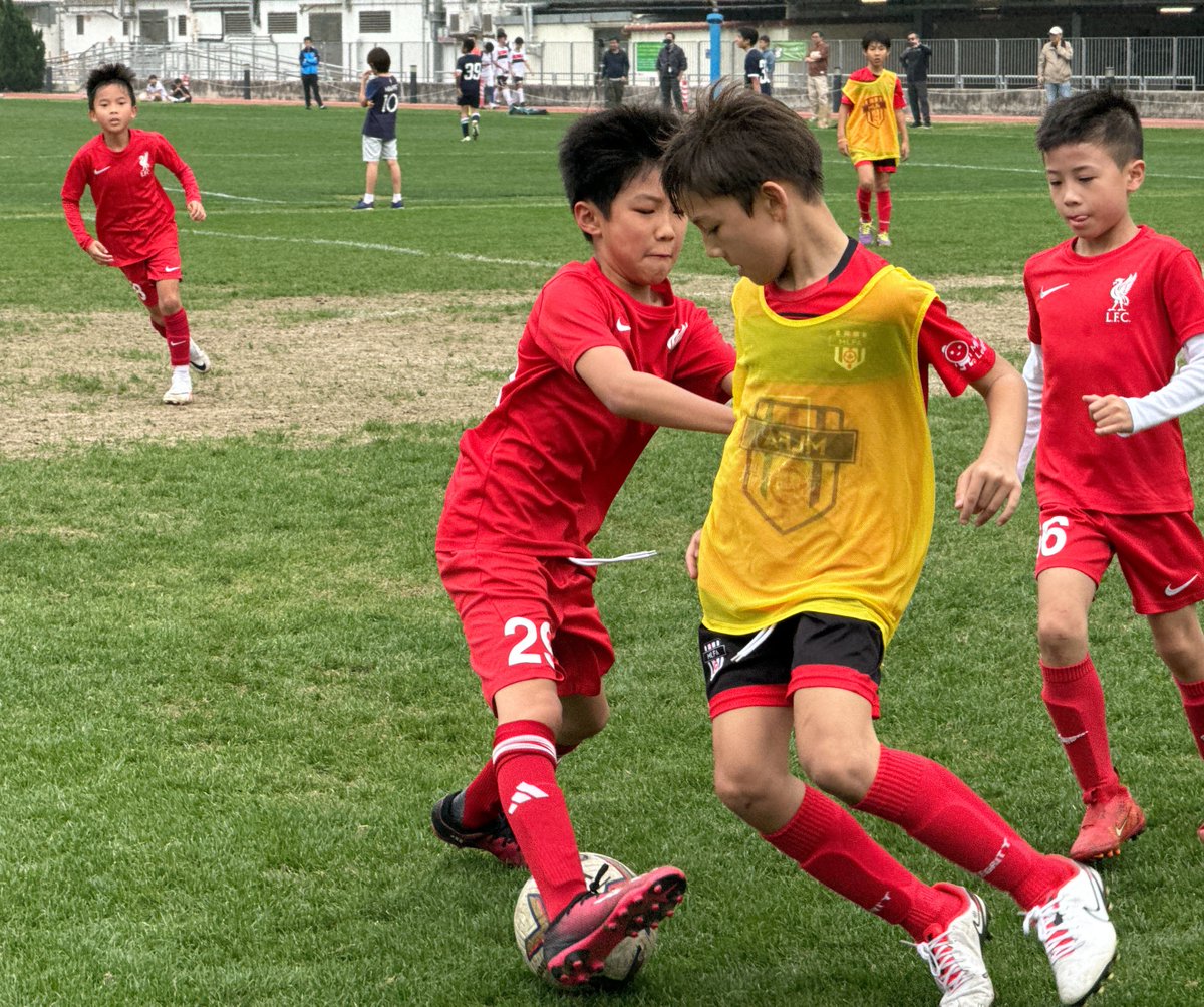SwissInHKG's tweet photo. Watching the boys playing against the International Academy of @LiverpoolFC. And it was a strong win. After 20 minutes ahead with 4:0, the game ended with a clear winner. 7:1 for the U12 boys of #MLFA #HongKong. https://t.co/KYKXziKTWT