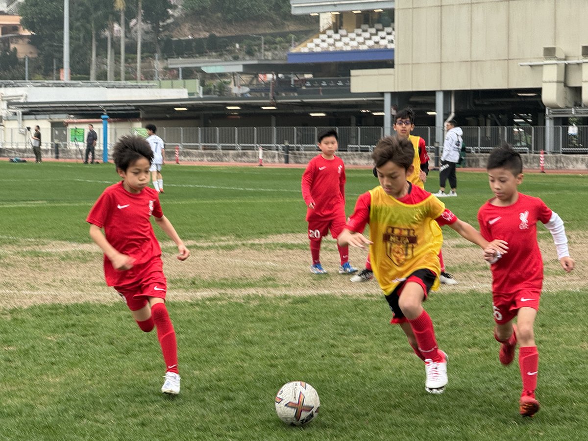 SwissInHKG's tweet photo. Watching the boys playing against the International Academy of @LiverpoolFC. And it was a strong win. After 20 minutes ahead with 4:0, the game ended with a clear winner. 7:1 for the U12 boys of #MLFA #HongKong. https://t.co/KYKXziKTWT