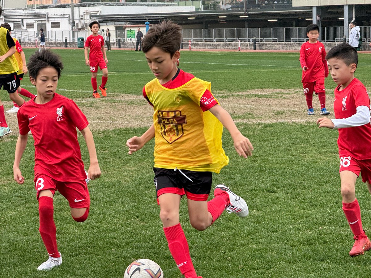 SwissInHKG's tweet photo. Watching the boys playing against the International Academy of @LiverpoolFC. And it was a strong win. After 20 minutes ahead with 4:0, the game ended with a clear winner. 7:1 for the U12 boys of #MLFA #HongKong. https://t.co/KYKXziKTWT