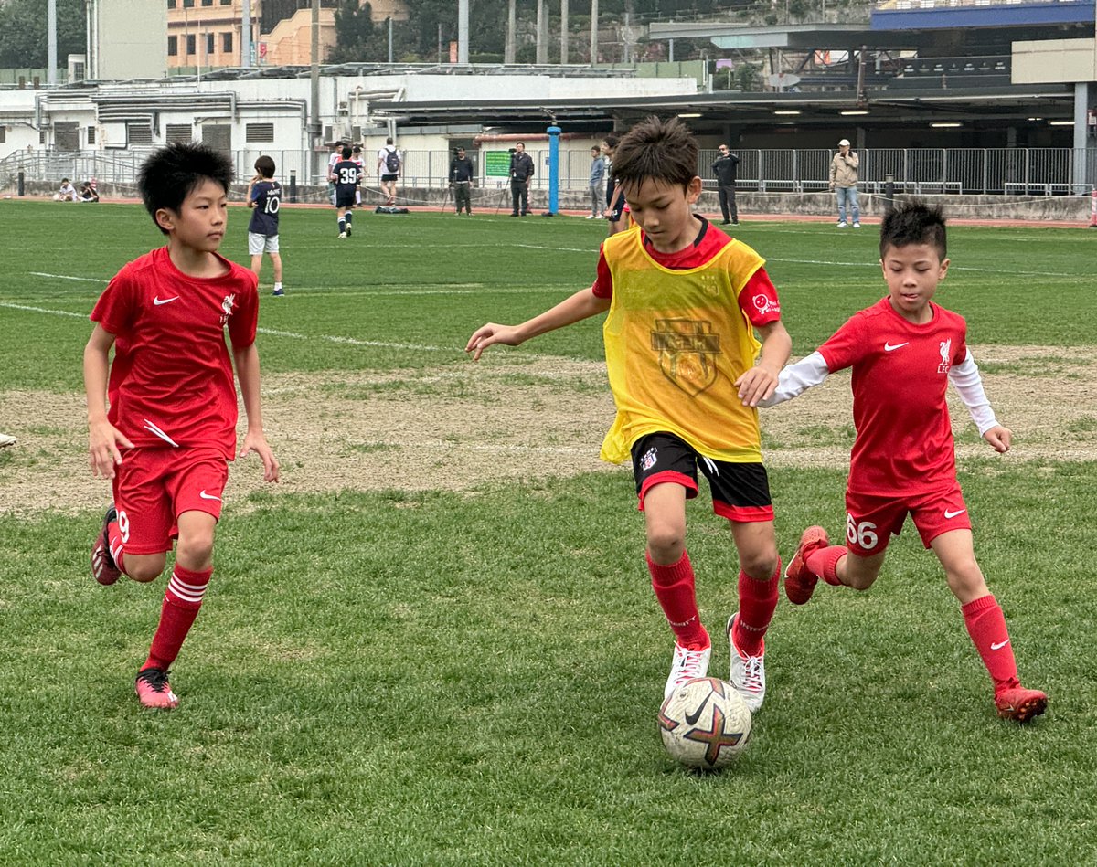 SwissInHKG's tweet photo. Watching the boys playing against the International Academy of @LiverpoolFC. And it was a strong win. After 20 minutes ahead with 4:0, the game ended with a clear winner. 7:1 for the U12 boys of #MLFA #HongKong. https://t.co/KYKXziKTWT