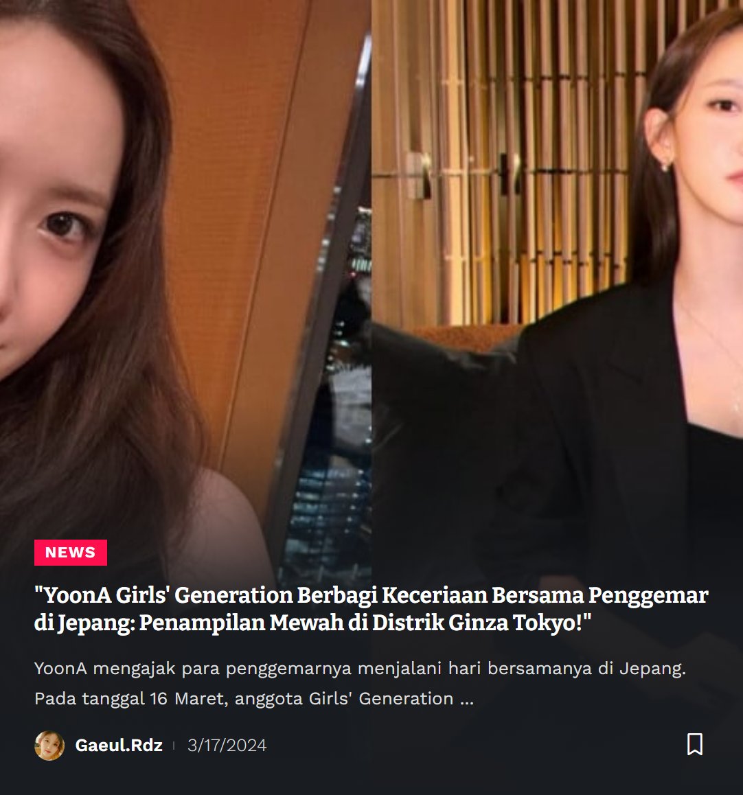 kpopdankdramaid's tweet photo. #YoonA
#GinzaDay
#GirlsGeneration
#2OClockDate
#RomanticComedyFilm
✨gaeul.rdz https://t.co/UZXeNvTFkl