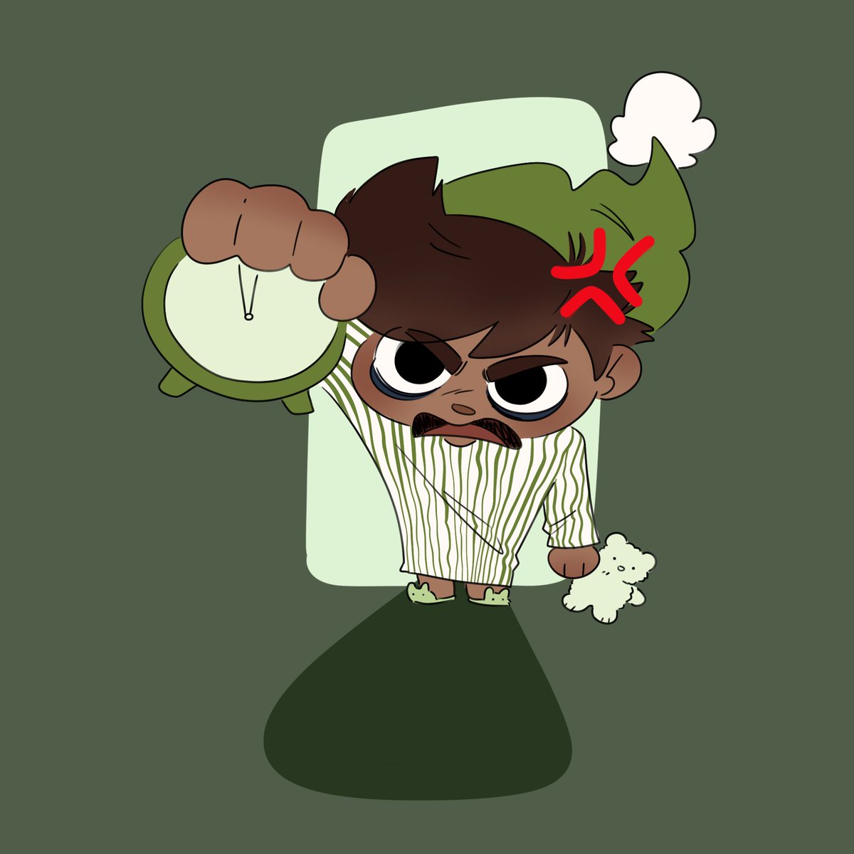 bdoodleo100's tweet photo. [75] Do you have ANY idea how FREAKING late it is??? 

#bdoubleo100fanart #hermittwt https://t.co/TBbsaVjaWh