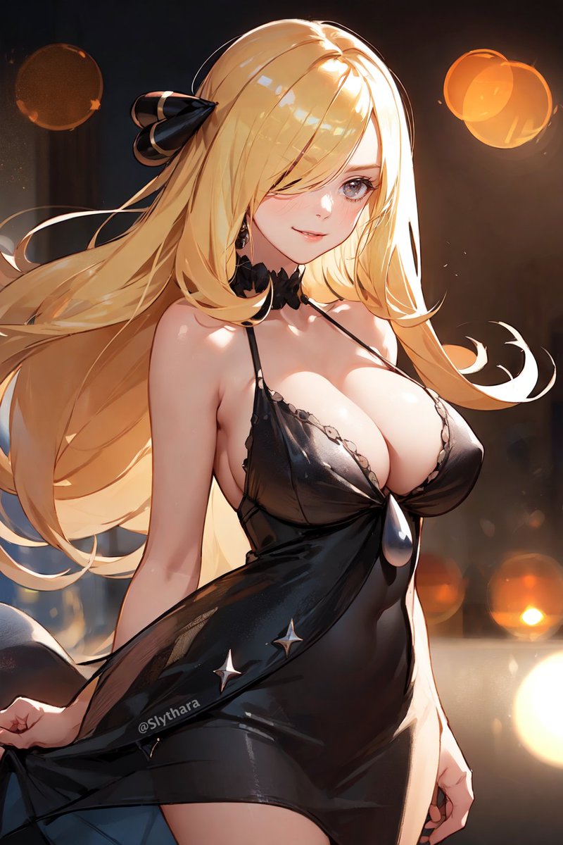 A night with Cynthia 💛🖤

#Cynthia #Pokemon #pokemonfanart #シロナ