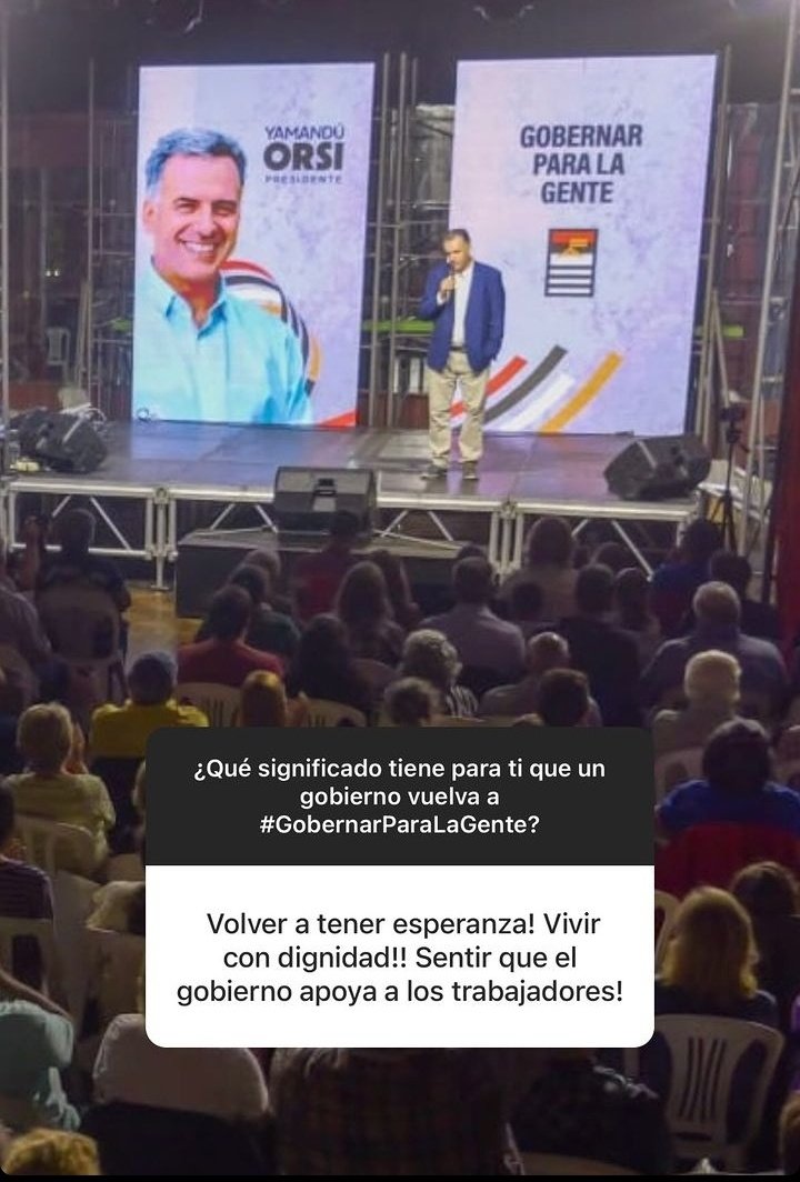 ¿Qué significado tiene para ti que un gobierno vuelva a 
#GobernarParaLaGente?

Volver a tener esperanza! Vivir con dignidad!!! Sentirse que el gobierno apoya a los trabajadores!