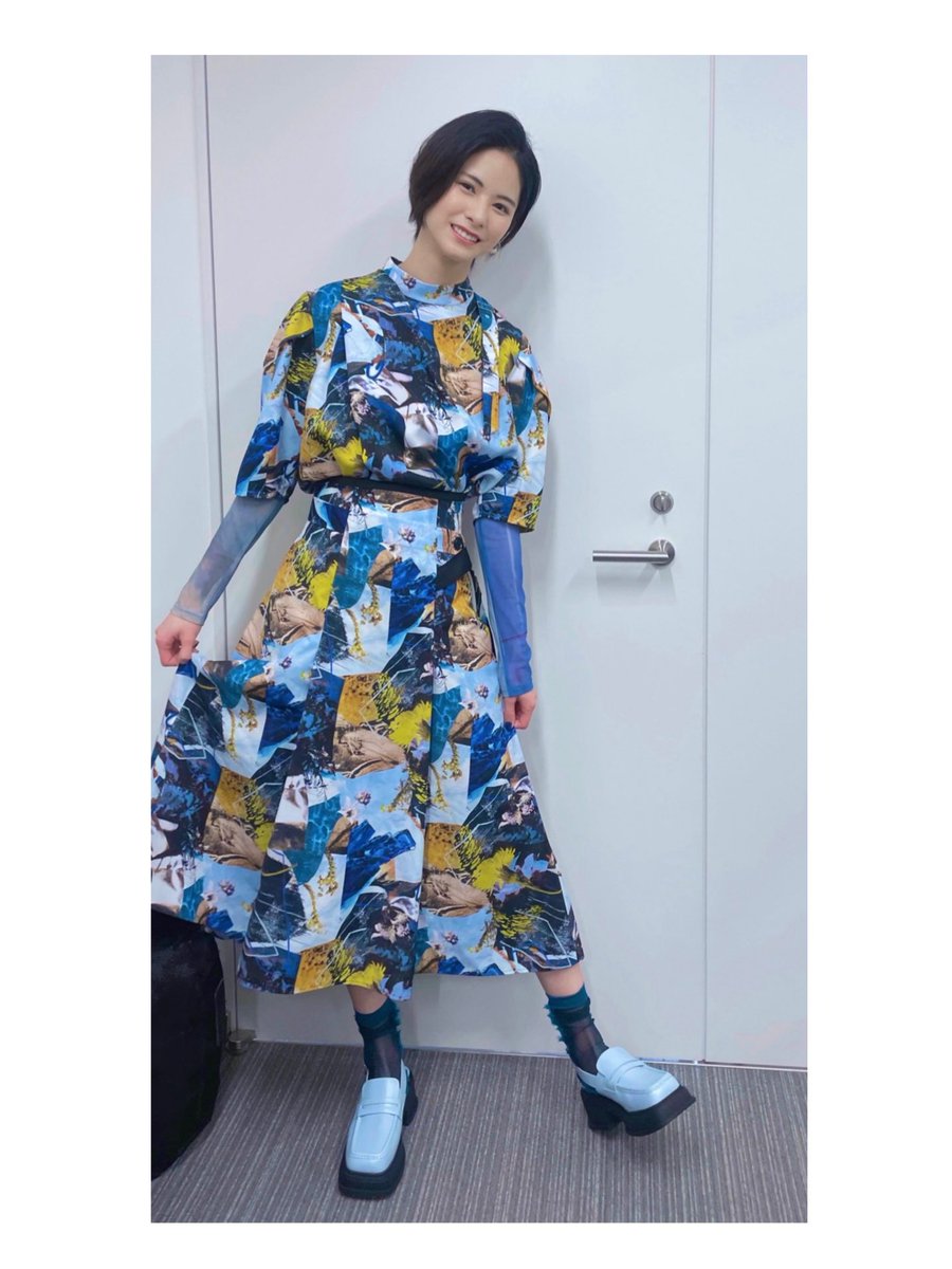 moriyama_akiho's tweet photo. 先日のドラマ「DIY!!」トーク＆お渡し会イベントの際の衣装！

皆様と間近でお会いできて嬉しかったです！😊🟦

Blu-ray&amp;DVDも是非！！
https://t.co/8p1GkjDtGQ

#diyドラマ https://t.co/6KPIpWeuru