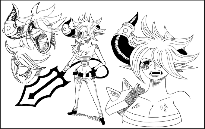 Playing with the tailshifter's design. Leaning towards the second image here. 