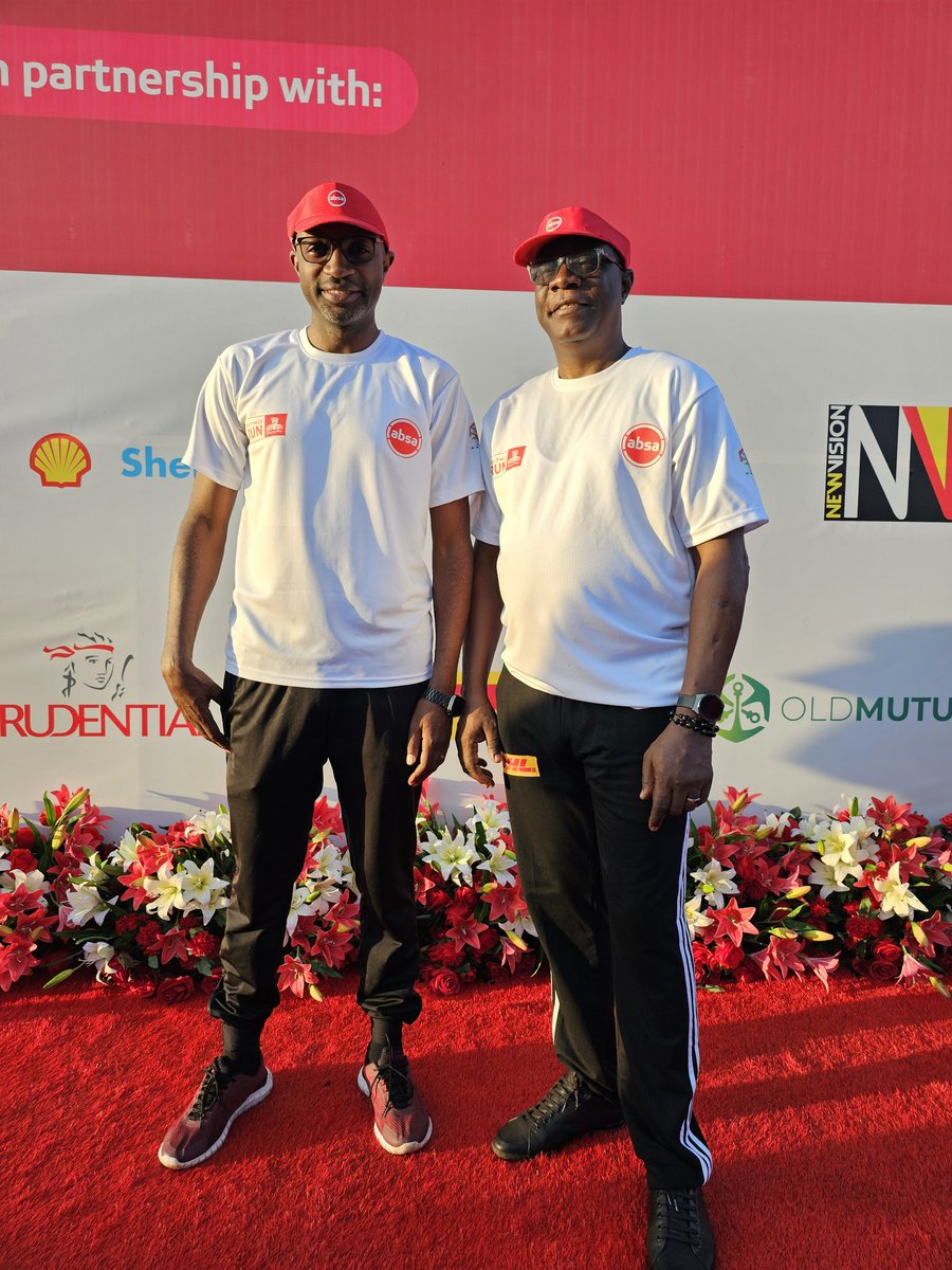 Happenong now , our. C.E..O <a href="/DicksonMushabe/">Dickson Mushabe</a> present.
Technology Partner , <a href="/Hostalite/">Hostalite Ltd.</a> are in the house.. Fully ready for <a href="/AbsaUganda/">Absa Bank Uganda</a> #AbsaKH3_7HillsRun  
 Kololo   #RunForHer 
@pam2rya  <a href="/DoreenRuta/">Doreen Ruta</a>