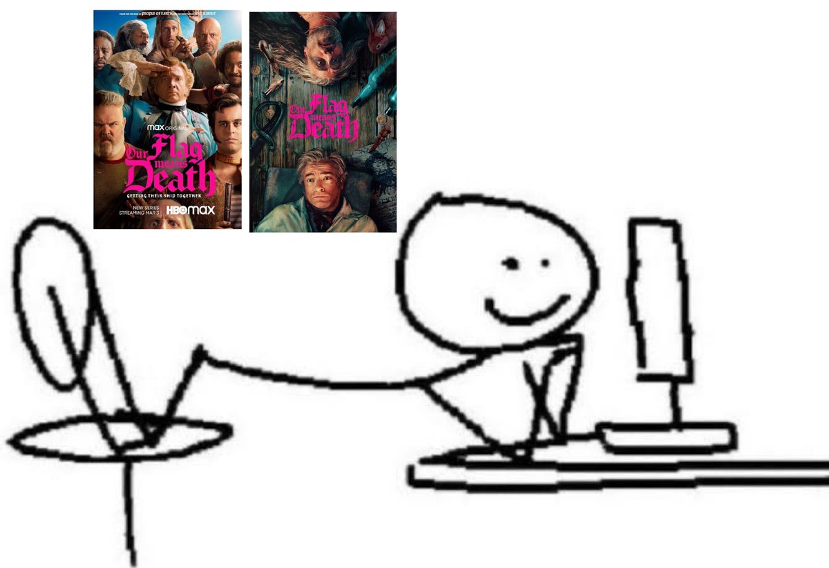 therevengeboys's tweet image. share a piece of lore about yourself, ofmd edition!