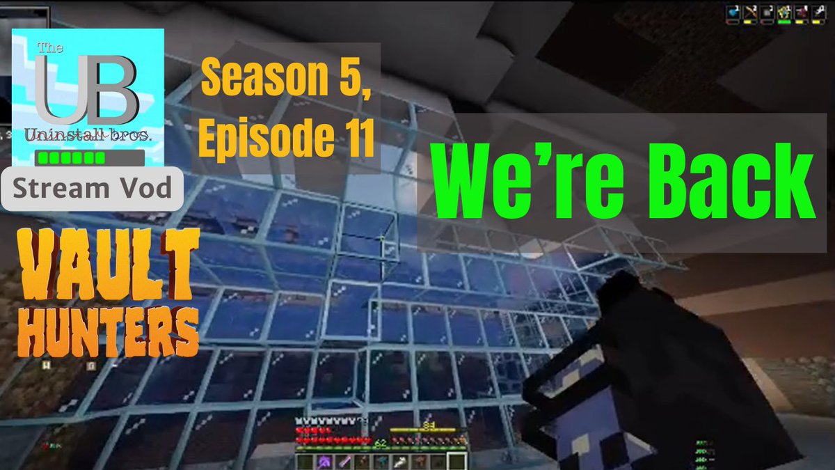 We're Back youtu.be/ndvrrmbM1GE #twitchstreamer #streamerlife #contentcreator #dadenergy #friends #gaming #family #twitchtv #viral #SupportSmallStreamers #vod #techie #pcgaming #classic #moddedminecraft #twitchaffiliate #curseforge