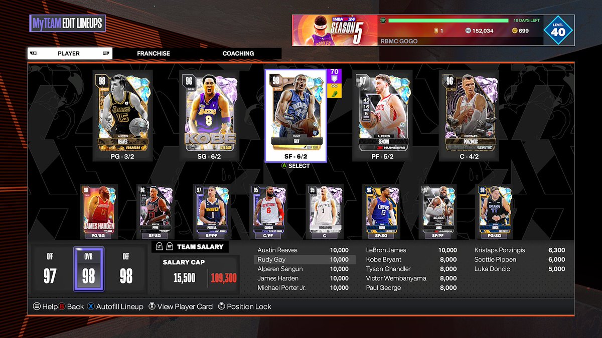 TheRealKiingRay's tweet photo. @xJC2Kx 150k Mt I’m going for Moses as well. I have all rush cards, hedo too but I don’t like his jumper. https://t.co/wCE9sdElOG