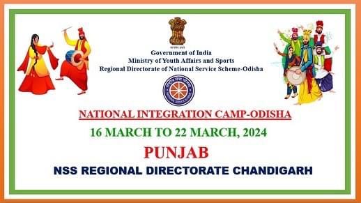 nsskcm's tweet photo. KCM students at National Integration camp-Odisha to represent Punjab state on dated 16th to 22th March 2024. https://t.co/tH8H7p22uR
