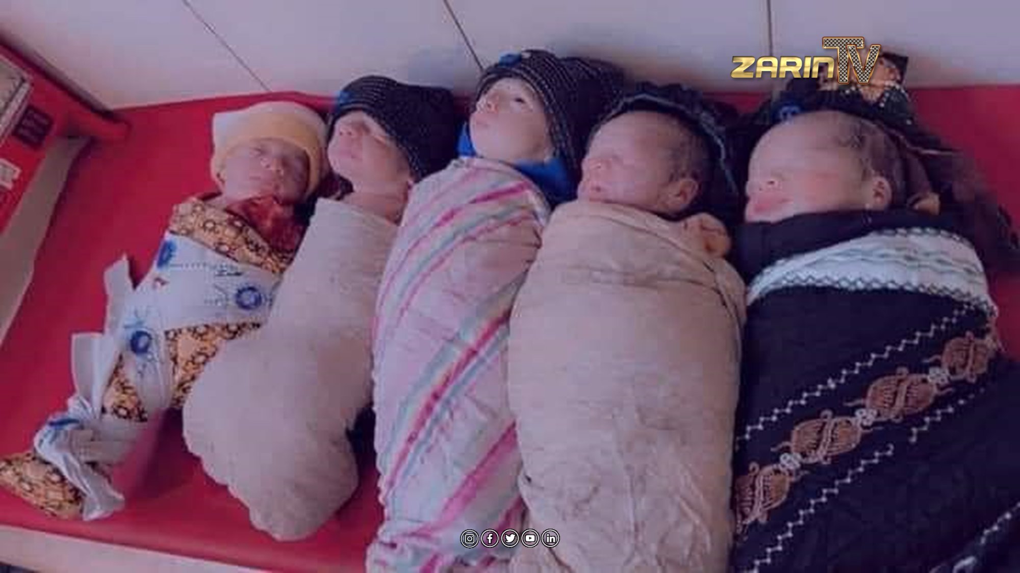 مادری در ننگرهار پنج‌گانه گی به دنیا آورد: یک زایمان، پنج فرزند
