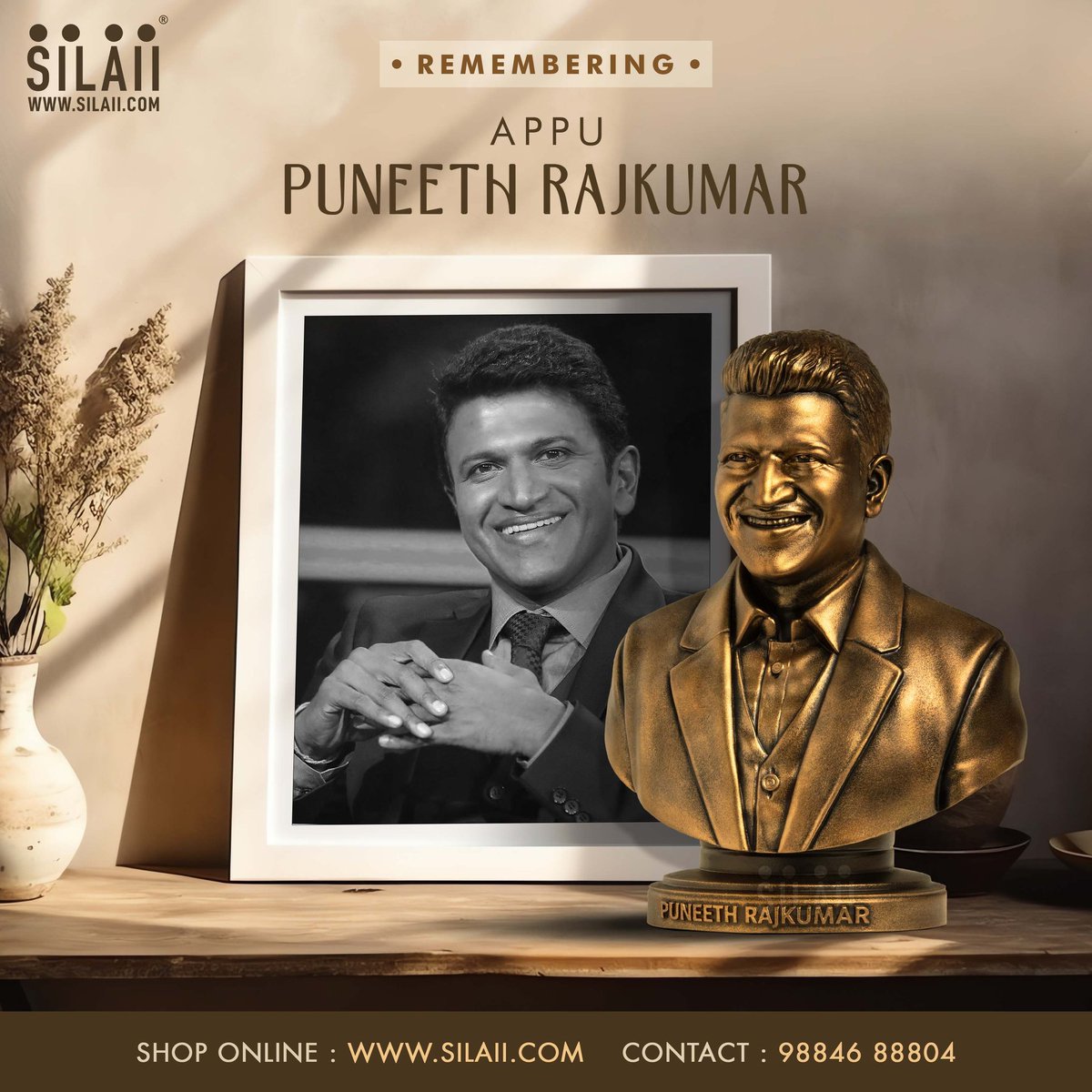 On Dr.Puneeth Rajkumar's birth anniversary, SILAII honours his enduring legacy as a versatile actor and a compassionate humanitarian. . . #PuneethRajkumar #BirthAnniversary #Actor #IndianCinema #Appu #RememberingPuneethRajkumar #Legacy #SILAII #Tribute #Inspiration