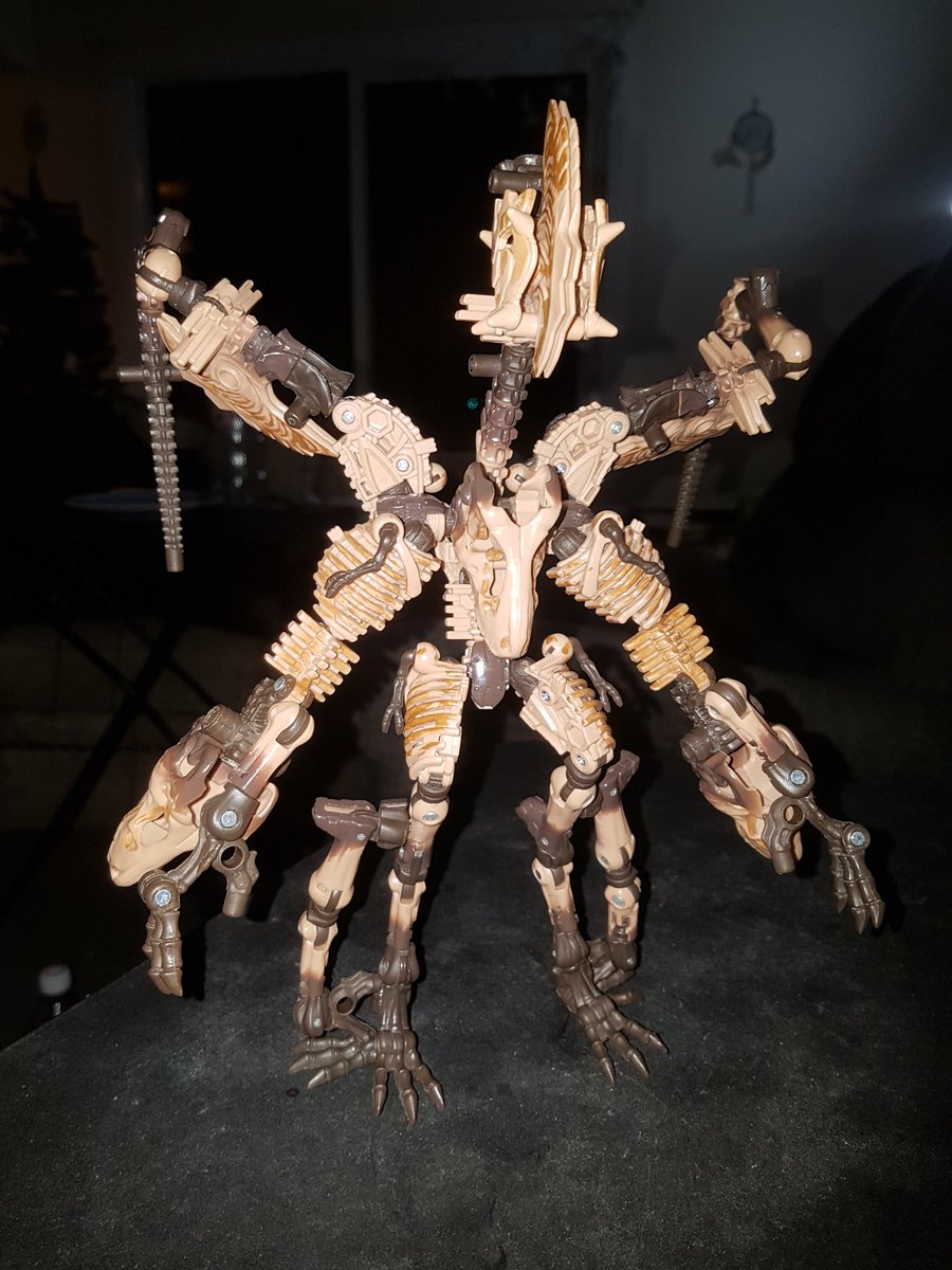 TheLocalBard's tweet photo. Predacon Fossilizer Paleotrex. I love this figure. I have three.
#Transformers #WarForCybertronKingdom #Predacons #Fossilizers #Paleotrex #ToyPhotography https://t.co/P4JLtKwk3X