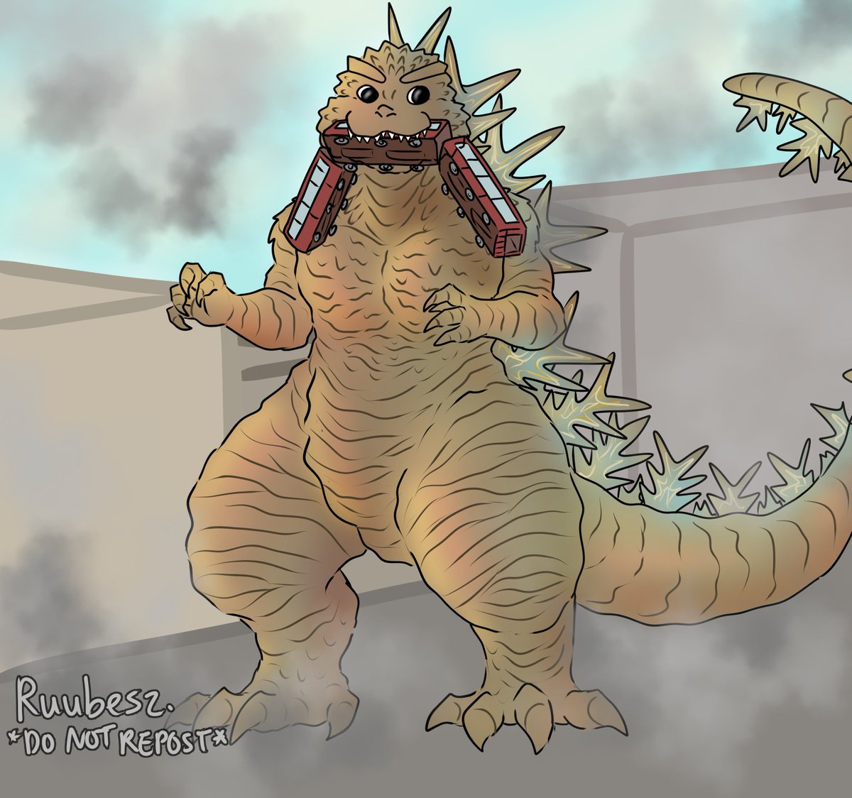 ruubesz's tweet photo. Godzilla Minus One wants to play!

#Godzilla #GodzillaMinusOne #ゴジラ https://t.co/66QGT84Da2