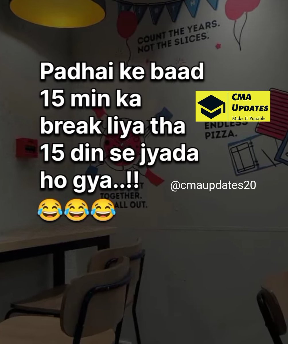 cmaupdates20's tweet photo. 😂😂😂

#Education #CMAUpdates #CMAStudents #costaccountants #cmastudent  #cma #companylaw #cmamotivation #cmamemes #cmajokes #cmafoundation #cmainter #cmafinal #cmalife #programme #cmaquotes #meme #icmai #memesdaily #darkmeme #CMAExam #CostAccounting #ManagementAccounting https://t.co/cKQEbKOQtD