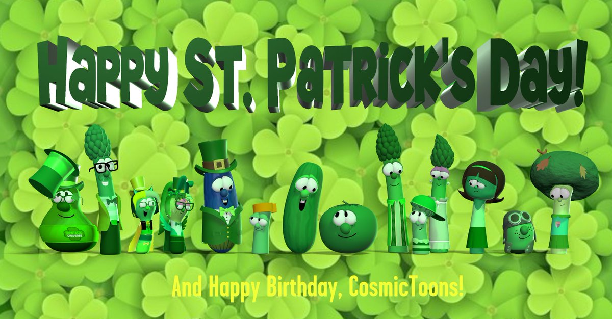 WhataRecorder's tweet photo. Happy St. Patrick's Day! And happy birthday, @ToonsCosmic!

Models:
@Cmanflip 
321Blender
JYStudios
and @LiamTaheny https://t.co/00m3MVup9N