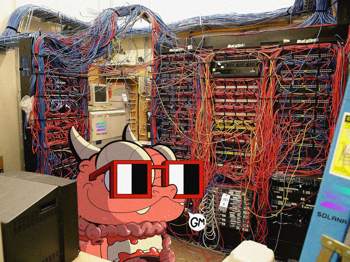 Soo umm about all the recent <a href="/solana/">Solana</a> issues... ahhhh sorry?
This mfer can't stop saying GM and decided it was a fun idea to rewire everything thanks to a lil thing called acid 🤦🏽‍♂️