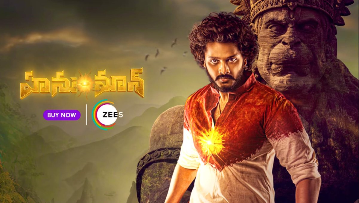 osrupdate's tweet photo. #HanuMan is now streaming on Zee5 only in Telugu Language.
#HanuManOnZee5 https://t.co/6xNDX2yjLv