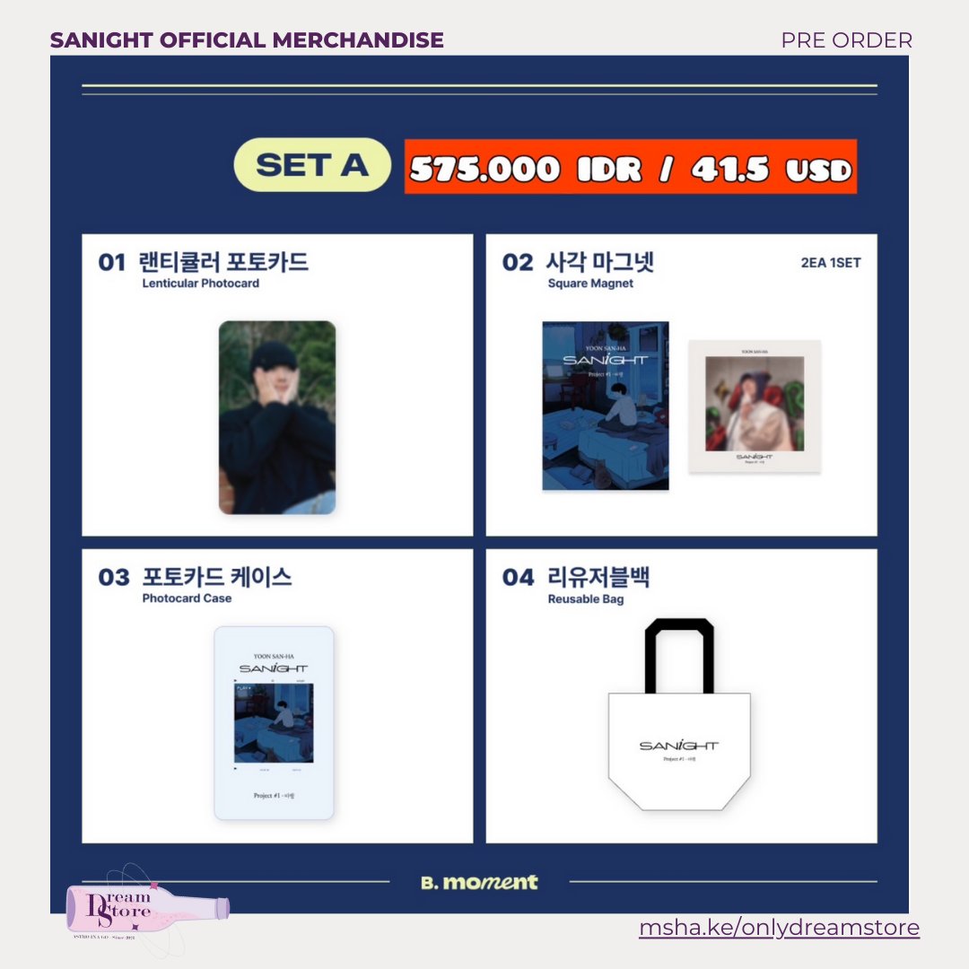 onlydreamstore's tweet photo. 🌃 INA / WW GO SANIGHT OFFICIAL MERCH
#byods

PRICE ON PIC

✅ BERSIH KR
❌ EMSTAX,LSF,PACKING
🚚 BOGOR/JAKTIM

📆 CLOSE :  20/03/24 (08.00 WIB)

ORDER:
https://t.co/QsJDj1wuB4

🏷 #윤산하 #YOONSANHA #아스트로 #ASTRO WTS PO /lapakarc/ //rohawts #astrosale #astrosell #wtsastro https://t.co/ETD9iybqL9