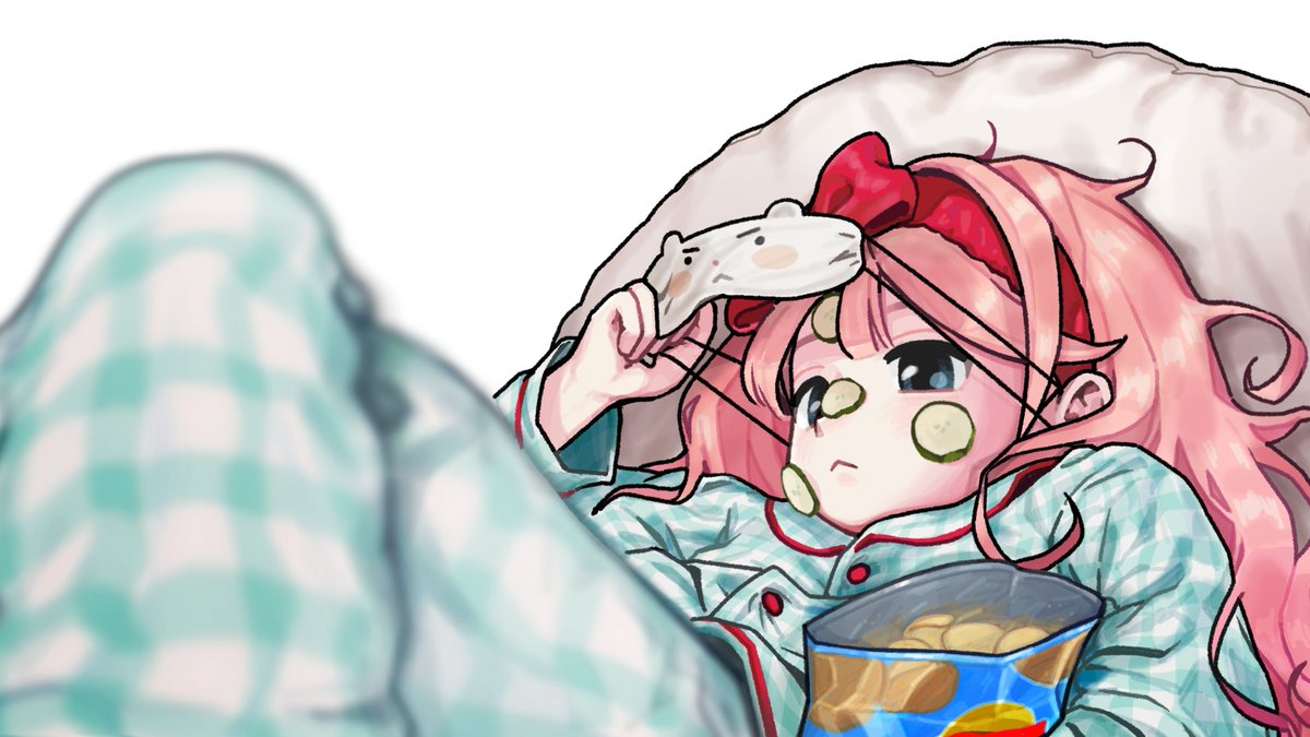 방송 대기화면 겸 그려봤더요 ^.^