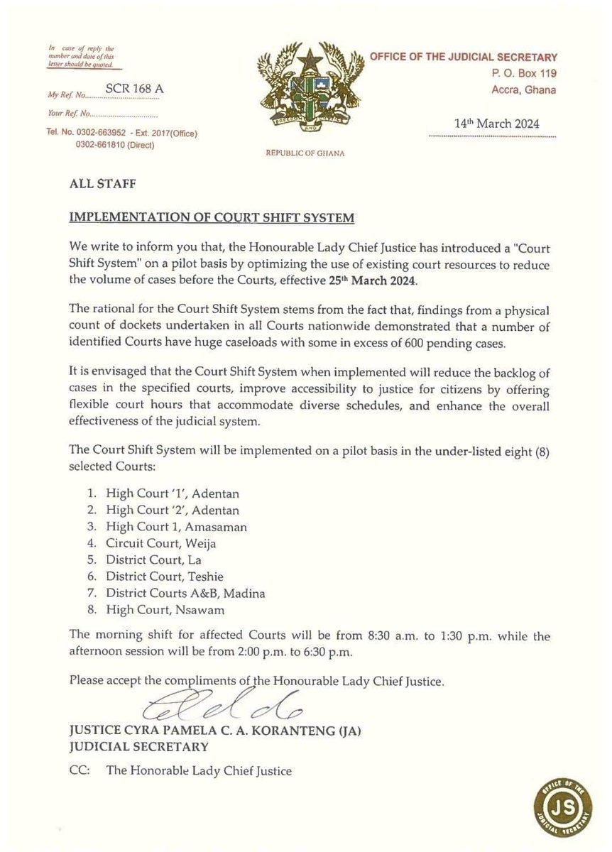 lordcudjoe's tweet photo. The Courts should be running 24/7 to fastrack not only the huge backlog of cases, but to dispense justice speedily and fairly. There would be financial savings for businesses and individuals while making investors happy. 24/7 for limited duration. JM has a point. https://t.co/PUoaYtedpg