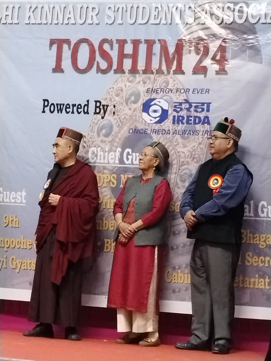 DPSNegiMF's tweet photo. I am glad to participate in the Delhi Kinnaur Students Association, 2024 (DKSA). Like every year, this year also DKSA is organizing ‘TOSHIM-2024’ a grand celebration which reflects the aspirations of the Kinnauras, in terms of  their vibrant culture, traditions and values https://t.co/efWK57i7Z3