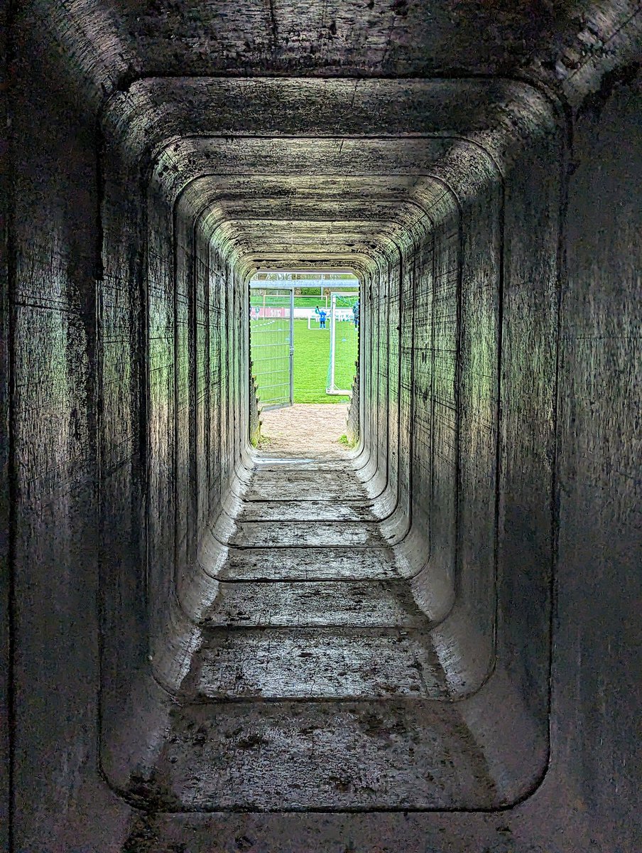 I took a walk down the players tunnel at Olympia Bocholt yesterday and I don't think I've ever been happier.