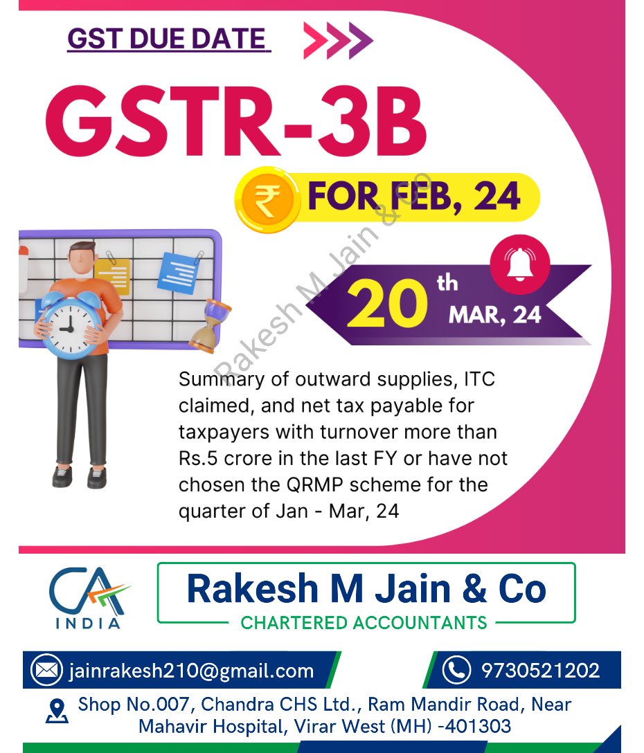 GSTR-3B #GSTR3B
#GSTFiling
#GSTReturns
#TaxCompliance
#GSTIndia
#DigitalTaxation
#BusinessInIndia
#IndirectTax
#TaxReform
#FinanceAndAccounts
