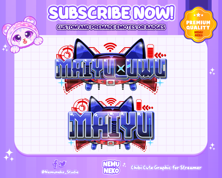 nemuneko_studio's tweet photo. Special commission Vtuber Logo Text π
Design by :
https://t.co/7ehYdIToEQ
Start from $10 to Brand your identify!
#logotext #twitchlogo #discordlogo #customvtuberlogo #cutevtuberlogo #comissionsopen #commissionsopen #Vtuber #vtuberlogo #VGenComm #VGen #VGenOpen https://t.co/qb74Pip8gg