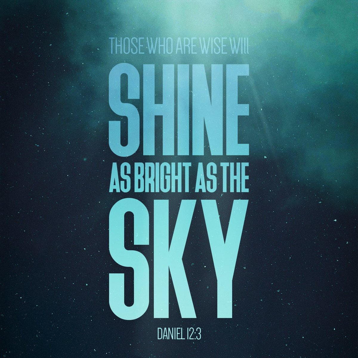 ChurchesRhema's tweet photo. Have a wonderful Sunday RFC family. Daniel 12:3
And those who are wise shall shine like the brightness of the sky above; and those who turn many to righteousness, like the stars forever and ever. https://t.co/YHDFq5BdqP
